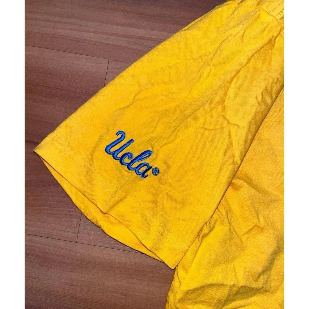 Mens Champion UCLA Bruins College Cotton Crewneck Short Sleeve T-Shirt - Picture 3 of 6